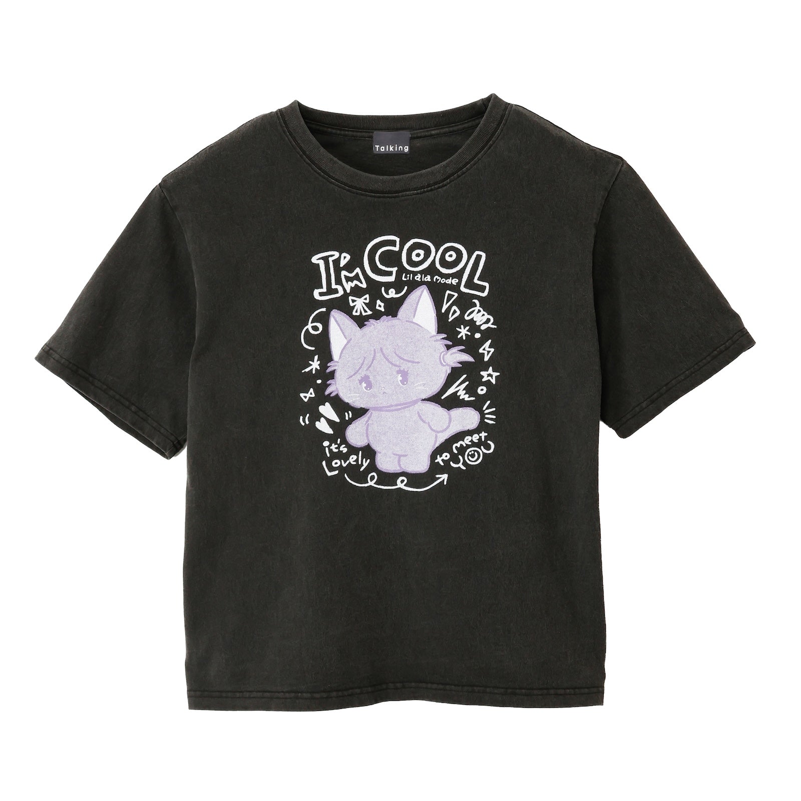 Lil ala mode Tシャツ I'm COOL ブラック – Lil ala mode store