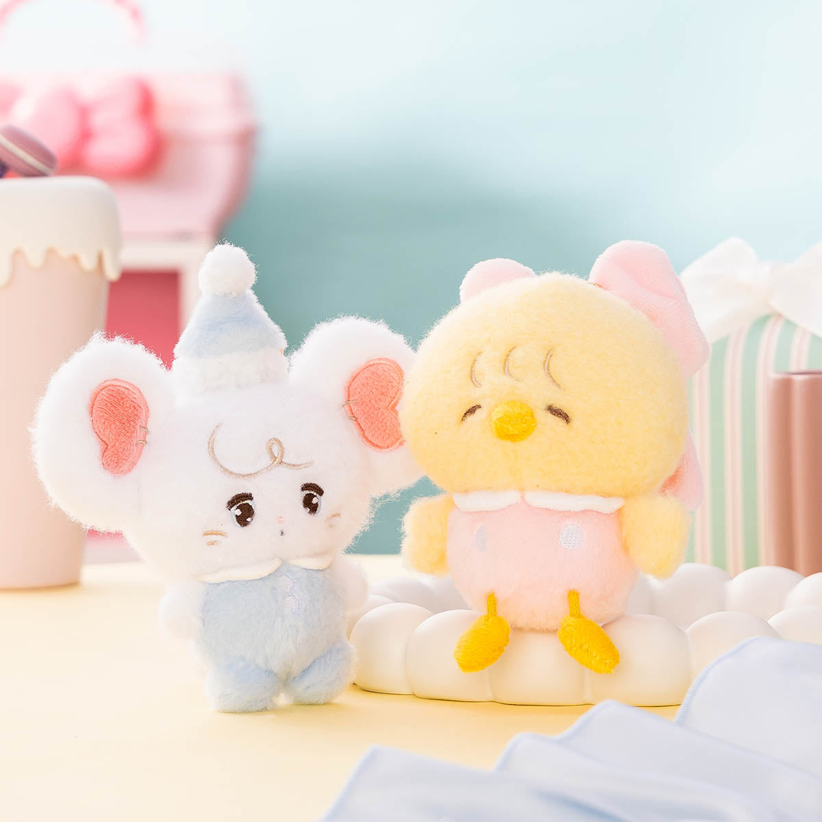 Lil ala mode キーチェーンマスコット（チュー）