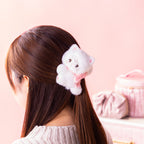 Lil ala mode ぬいぐるみヘアクリップ（ラテ）