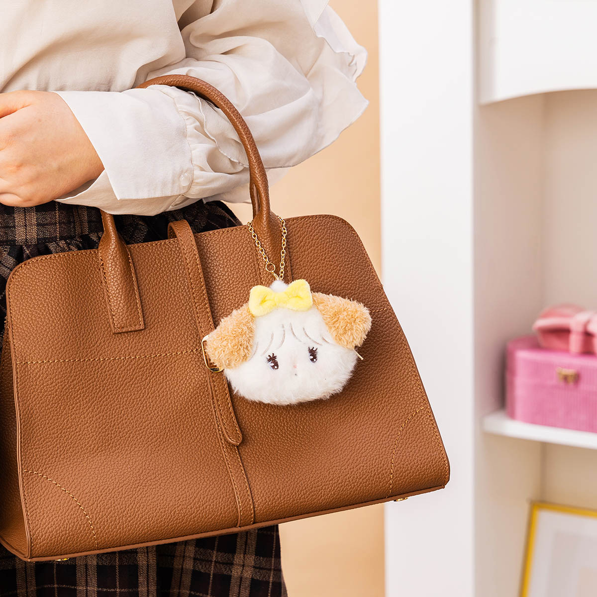 Lil ala mode シェル型おかおミニポーチ（スフレ） – Lil ala mode store