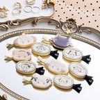 Lil ala mode French♡Girlyシリーズ ラインストーン付き前髪クリップ（クール）