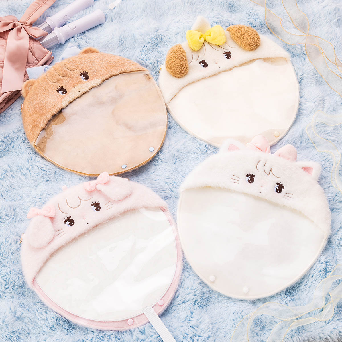 Lil ala mode ぬいぐるみうちわケース（ムース）