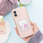 Lil ala mode フェミニンリボン トレーディングアクリルミラーステッカー（全7種）単品