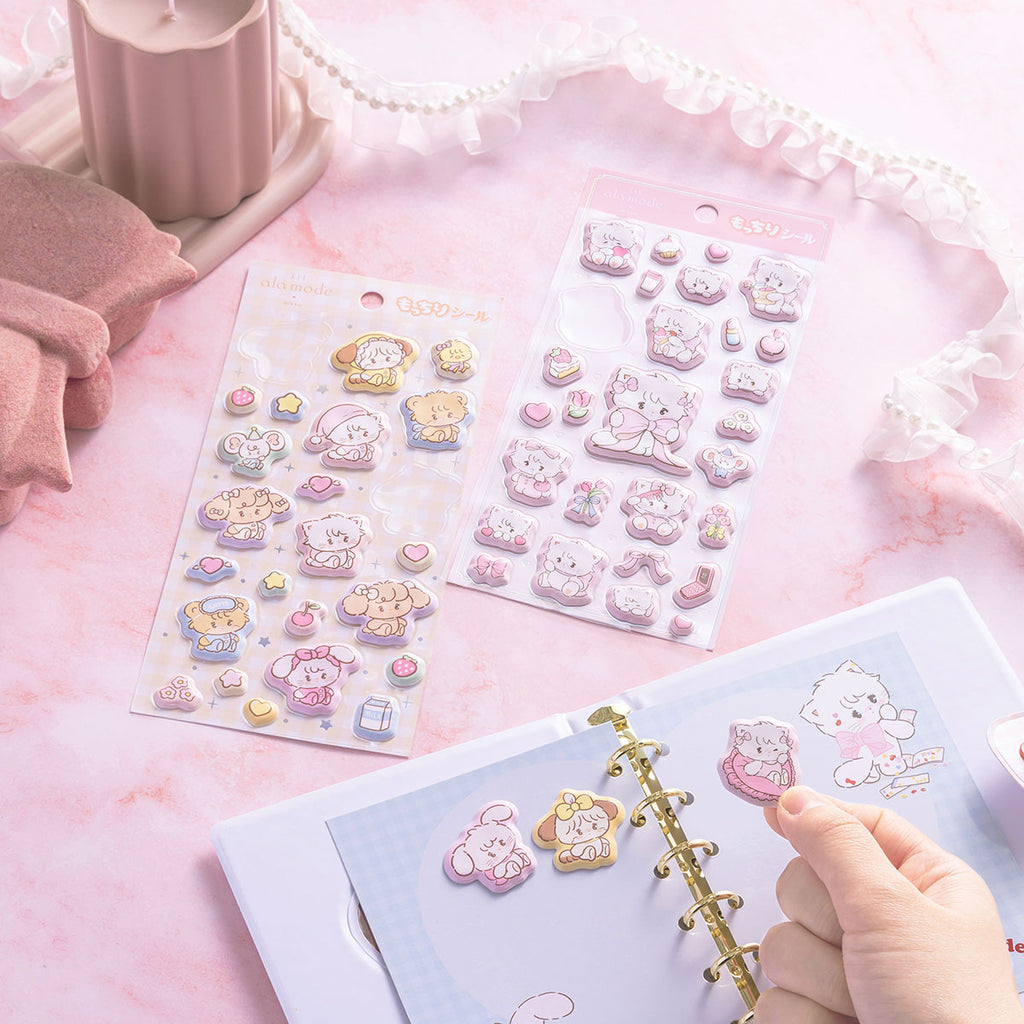 Lil ala mode もっちり♡シール（ピンクなムース）