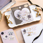 Lil ala mode French♡Girlyシリーズ 箔押しフレークシール
