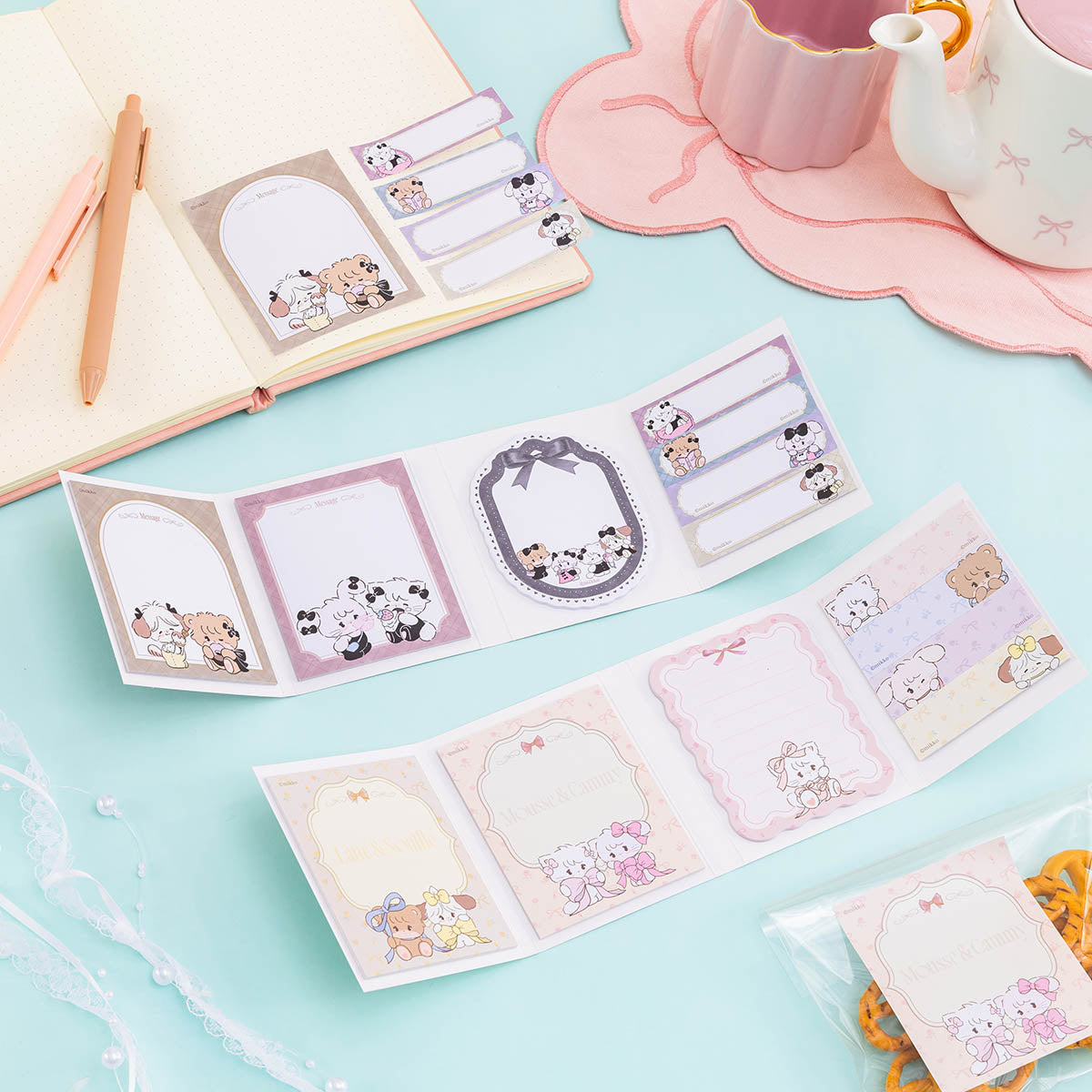 Lil ala mode パタパタメモふせん（パステルリボン） – Lil ala mode store