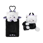 【2種セット】 Lil ala mode ふわふわぬいぐるみトレカケース・ペンライトにつけられる♡マスコット（悪魔ムース）