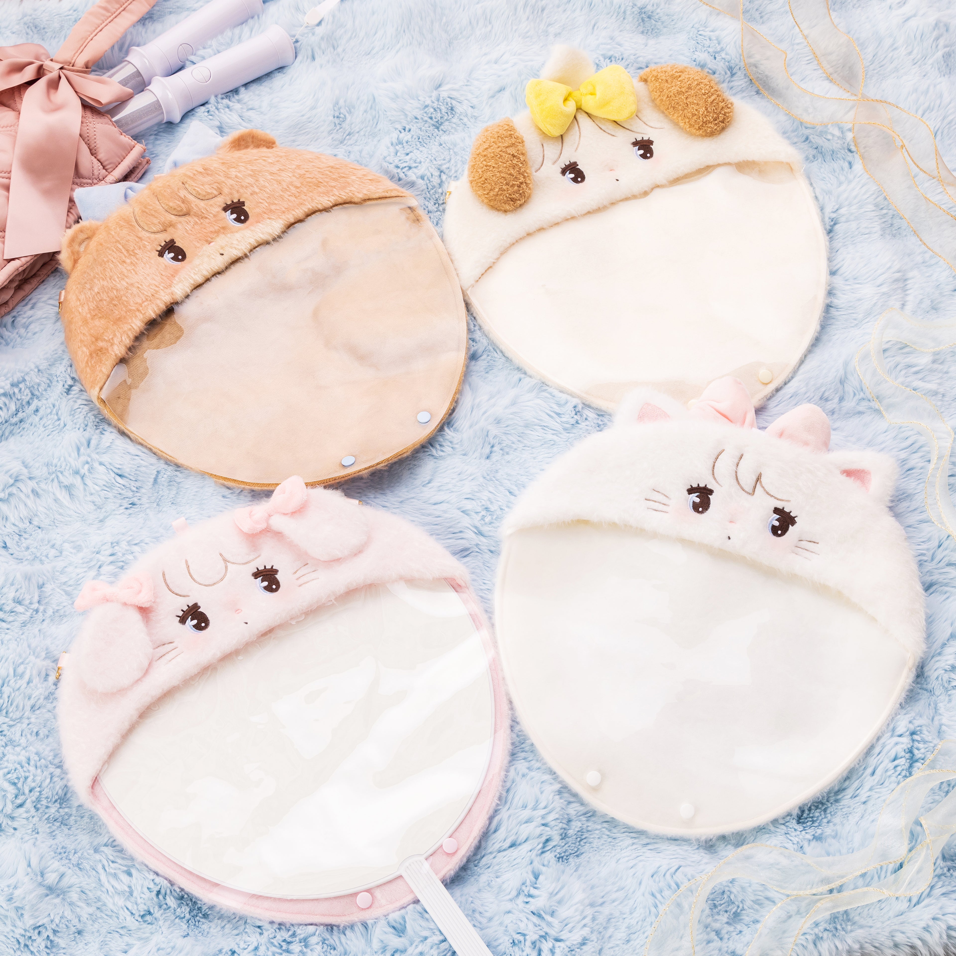 Lil ala mode ぬいぐるみうちわケース（ムース）