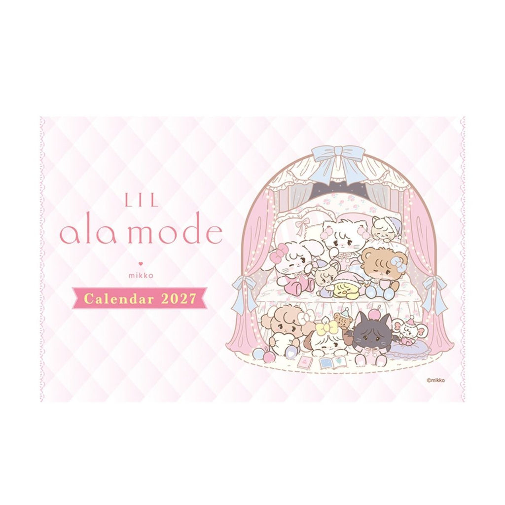 Lil ala mode 2027年 卓上カレンダー