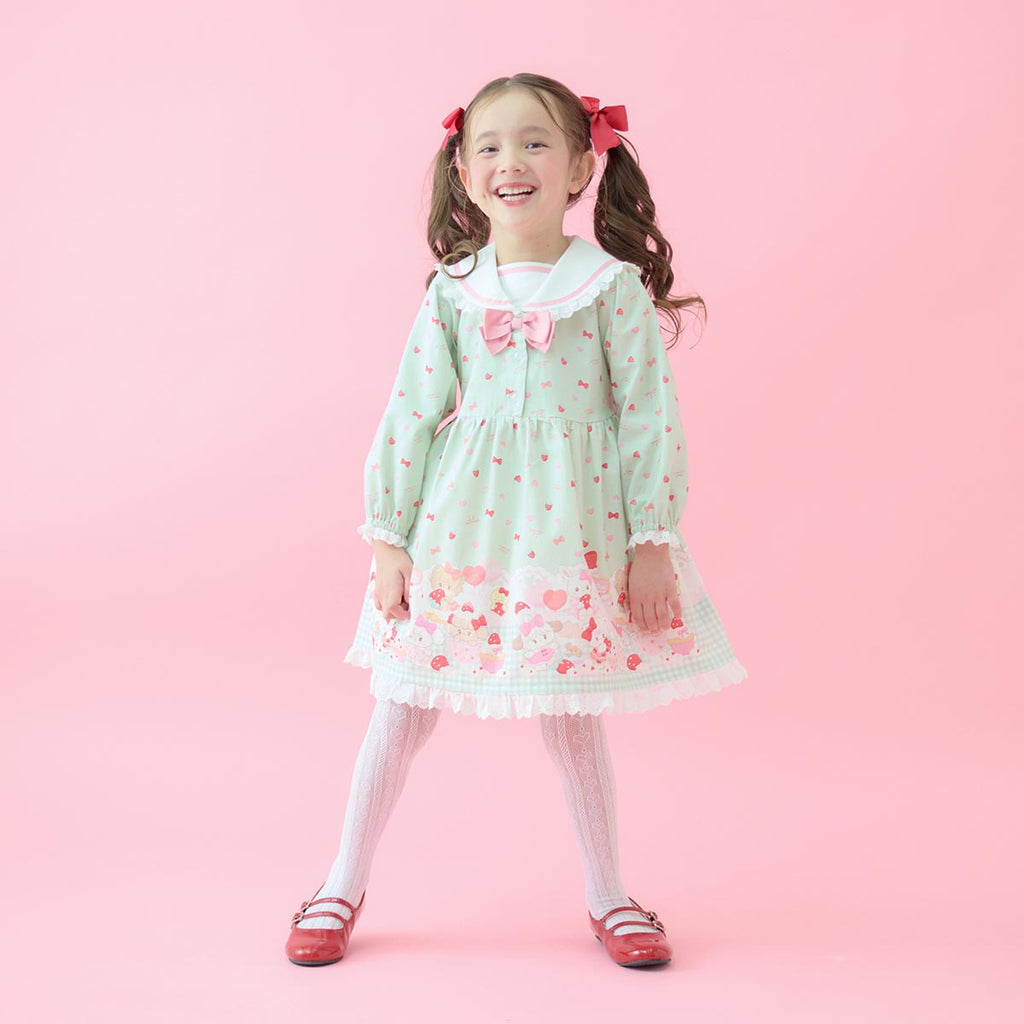 Lil ala mode セーラーワンピース（ムース）