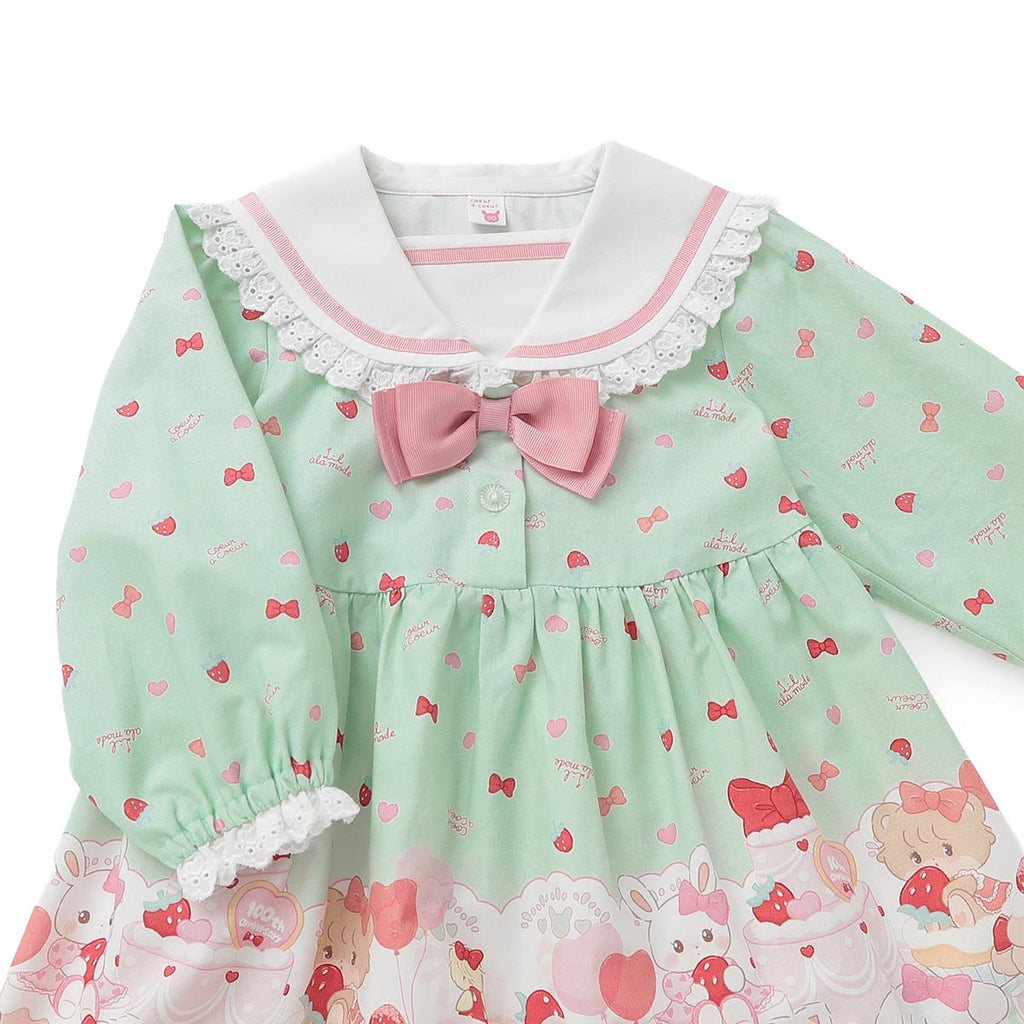 Lil ala mode セーラーワンピース（ムース）