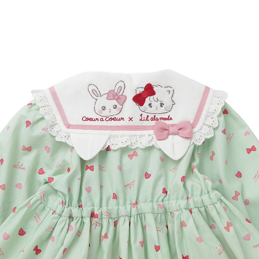 Lil ala mode セーラーワンピース（ムース）