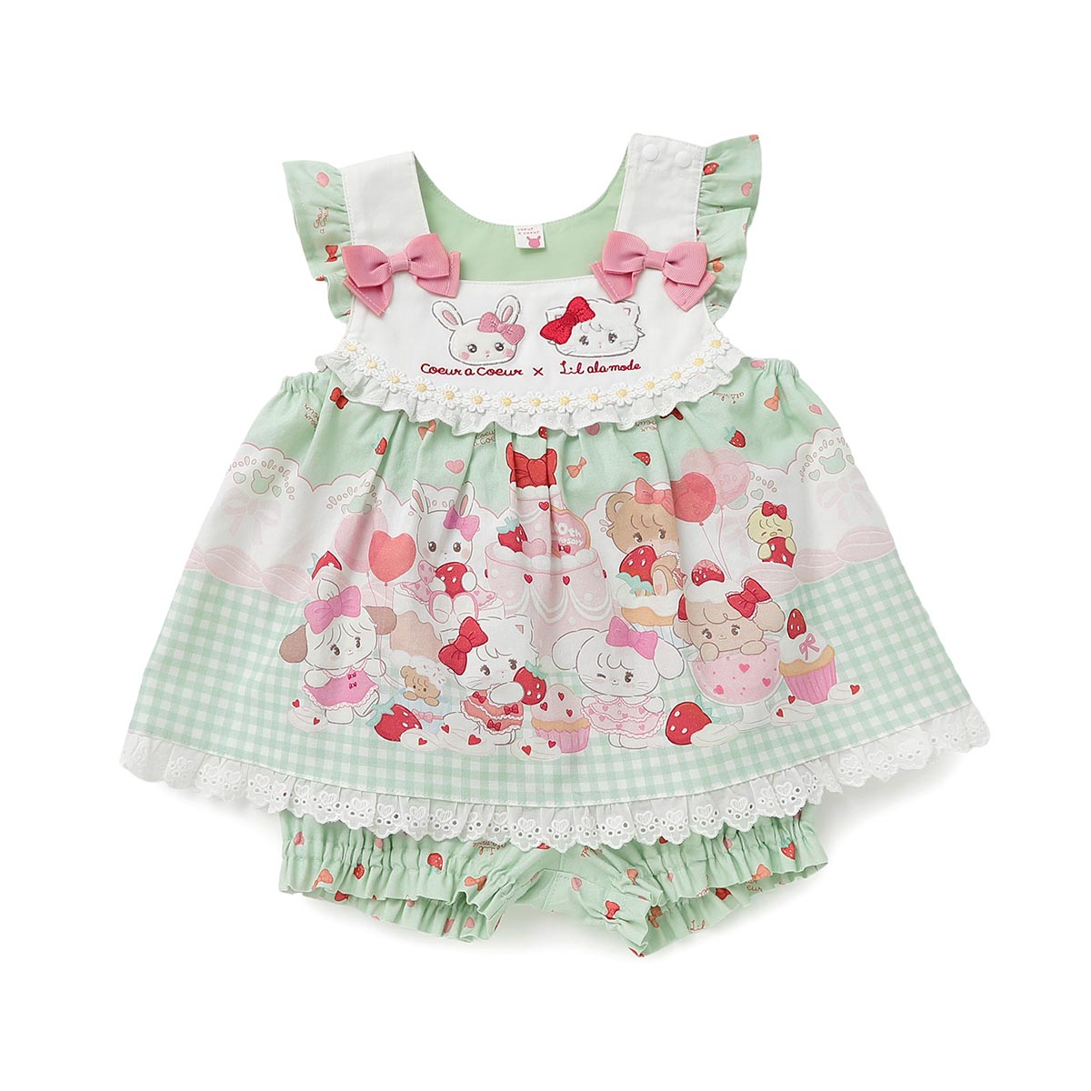 Lil ala mode ベビーセットアップ（ムース）