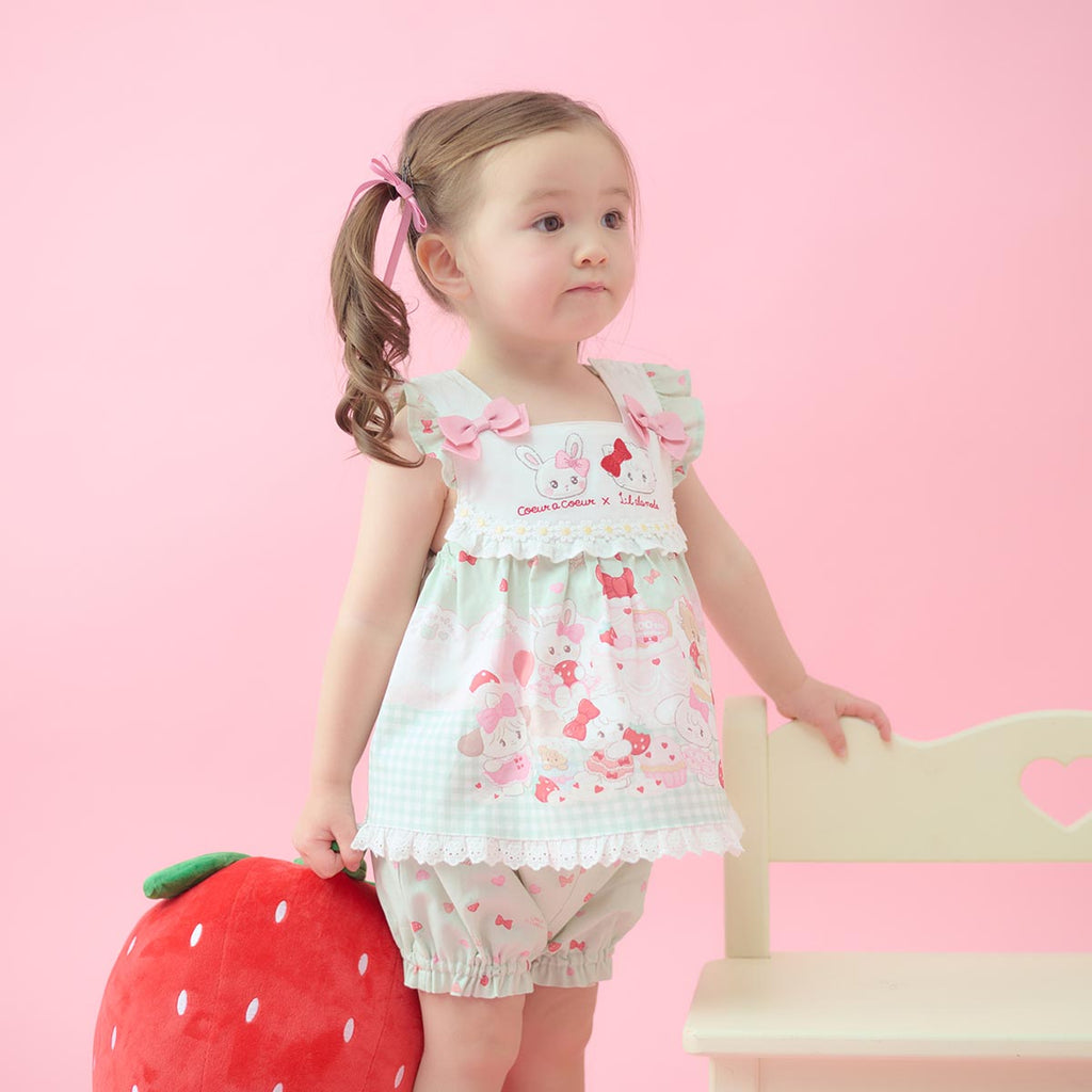 Lil ala mode ベビーセットアップ（ムース）