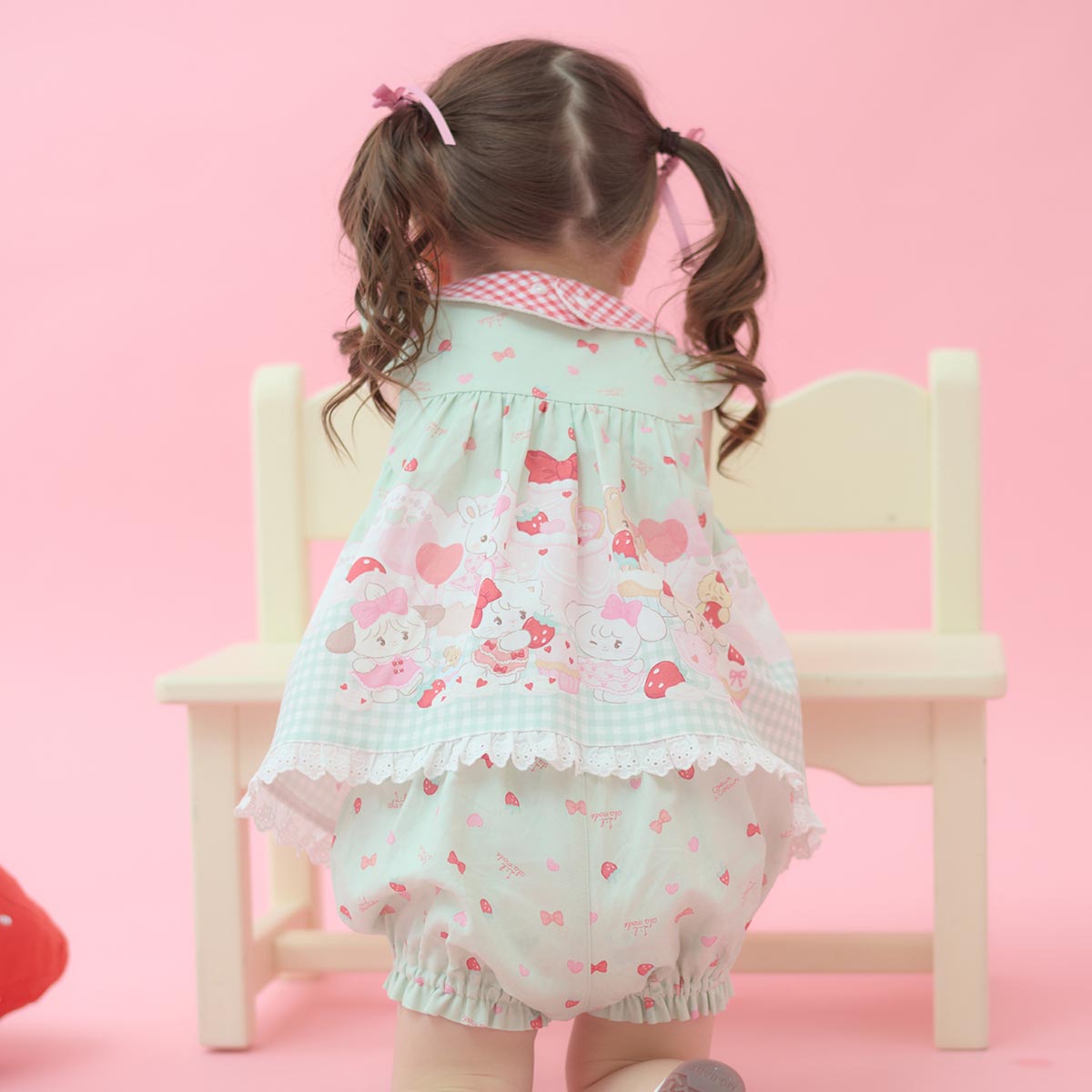 Lil ala mode ベビーセットアップ（ムース）