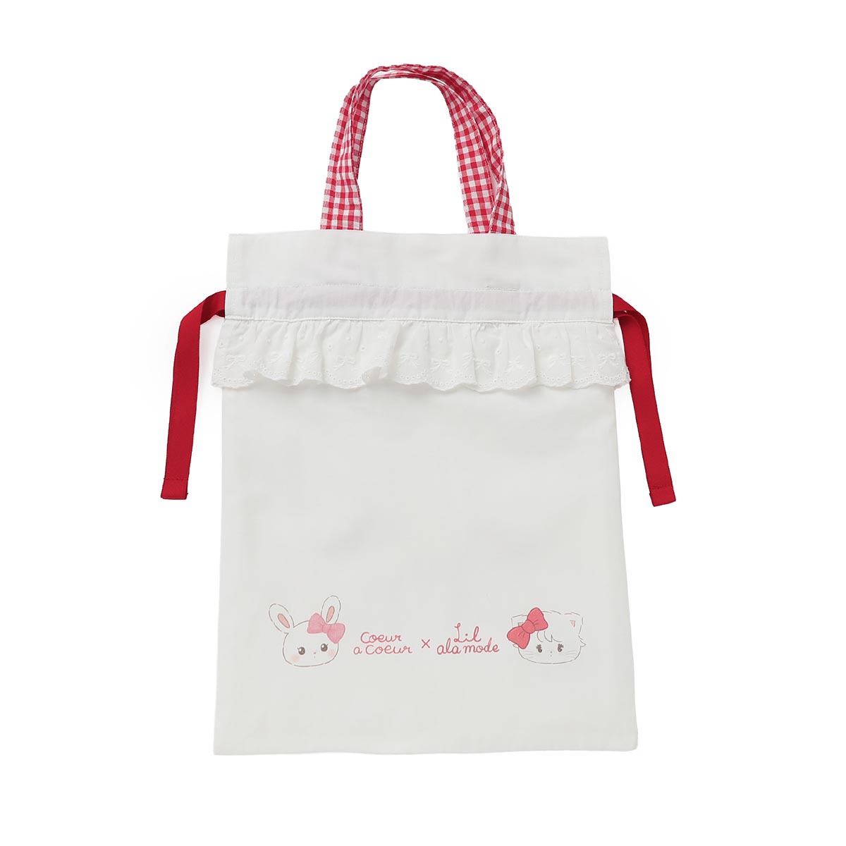 Lil ala mode ギャザーバッグ（ムース）