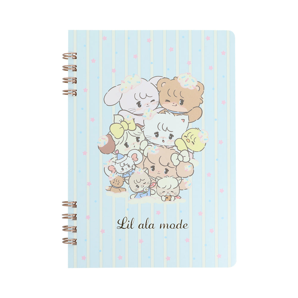 Lil ala mode WリングノートB6（スイーツ）