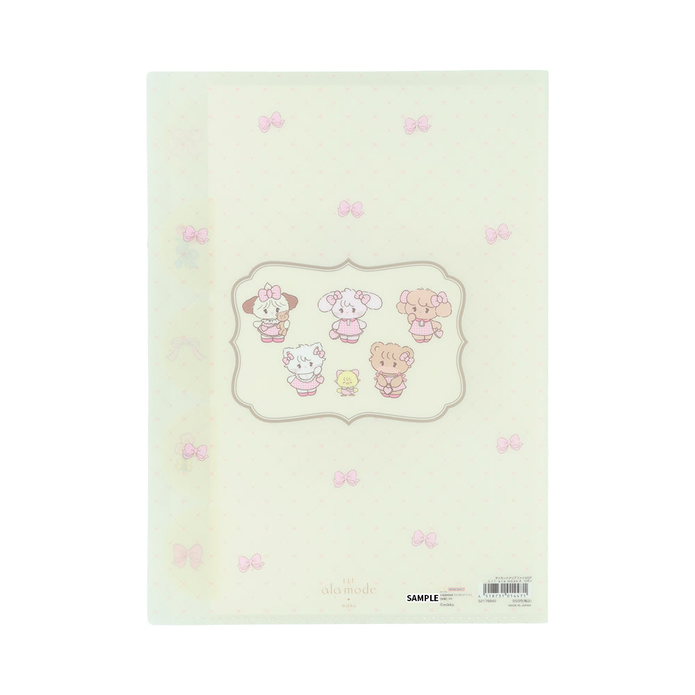 Lil ala mode ダイカットクリアファイル5P（リボン）