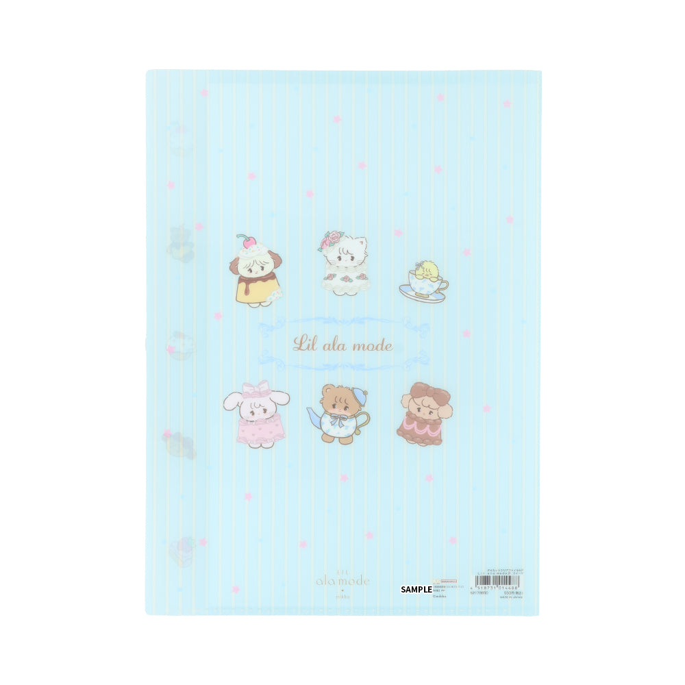 Lil ala mode ダイカットクリアファイル5P（スイーツ）
