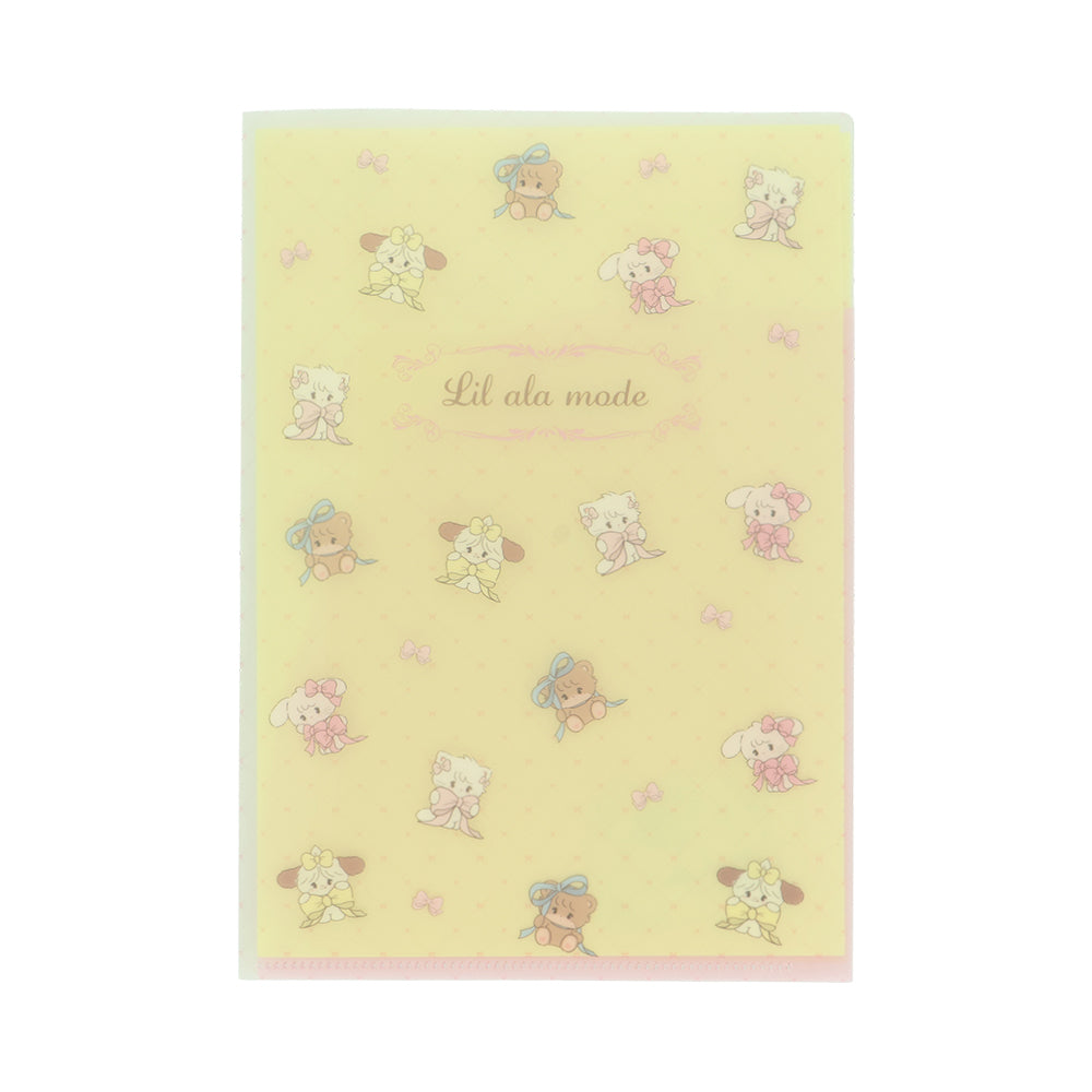 Lil ala mode クリアファイルA5W（リボン）