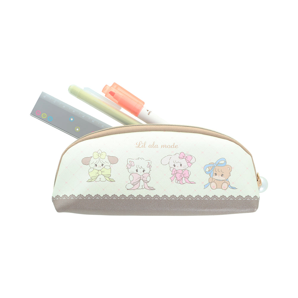 Lil ala mode パールペンケース（リボン）
