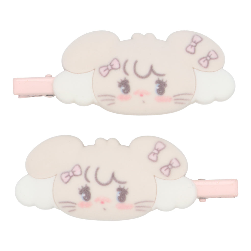 Lil ala mode フロッキー前髪クリップ（キャミー）