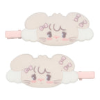 Lil ala mode フロッキー前髪クリップ（キャミー）