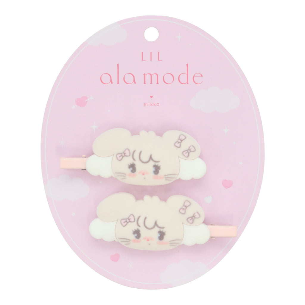 Lil ala mode フロッキー前髪クリップ（キャミー）