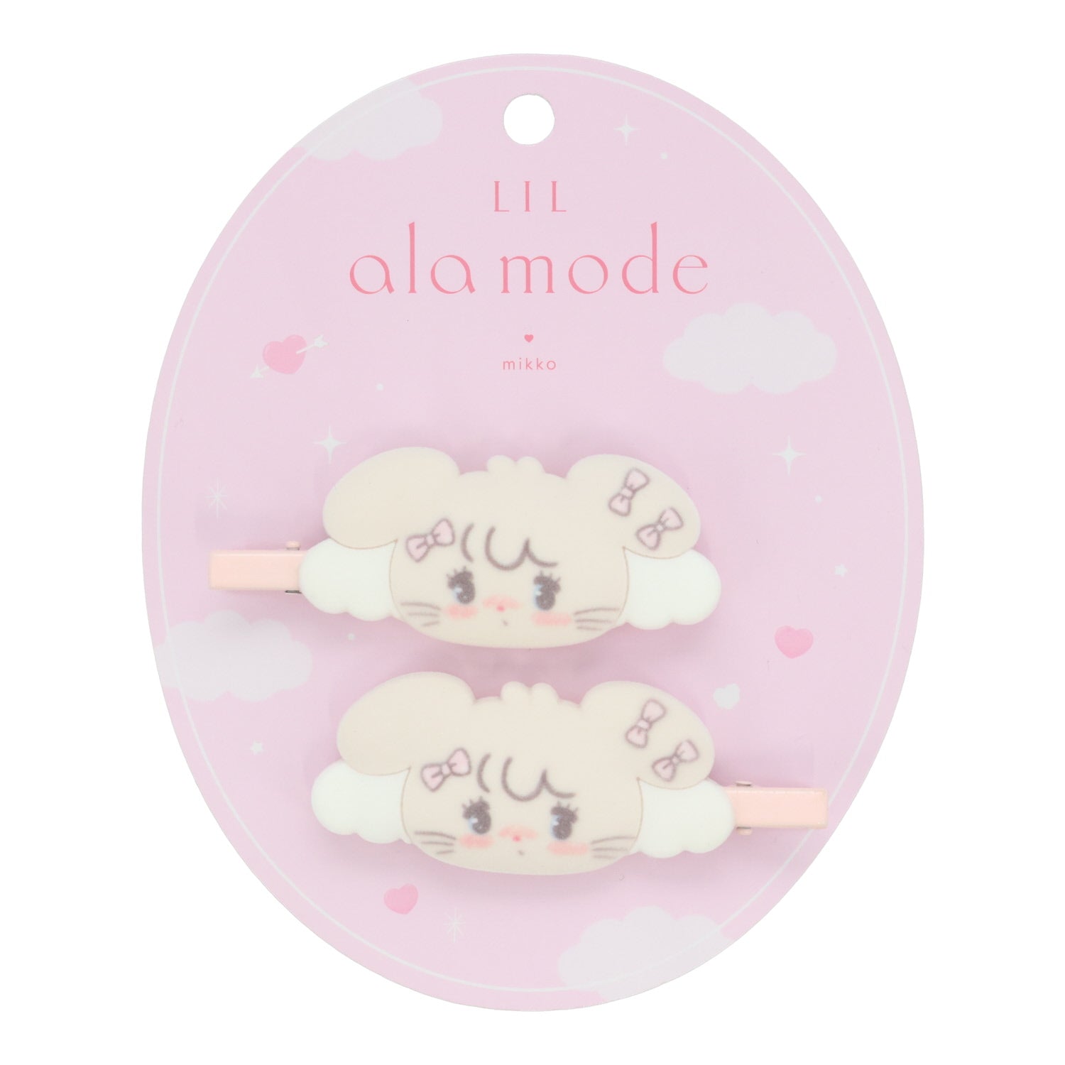 Lil ala mode フロッキー前髪クリップ（キャミー）