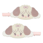 Lil ala mode フロッキー前髪クリップ（スフレ）