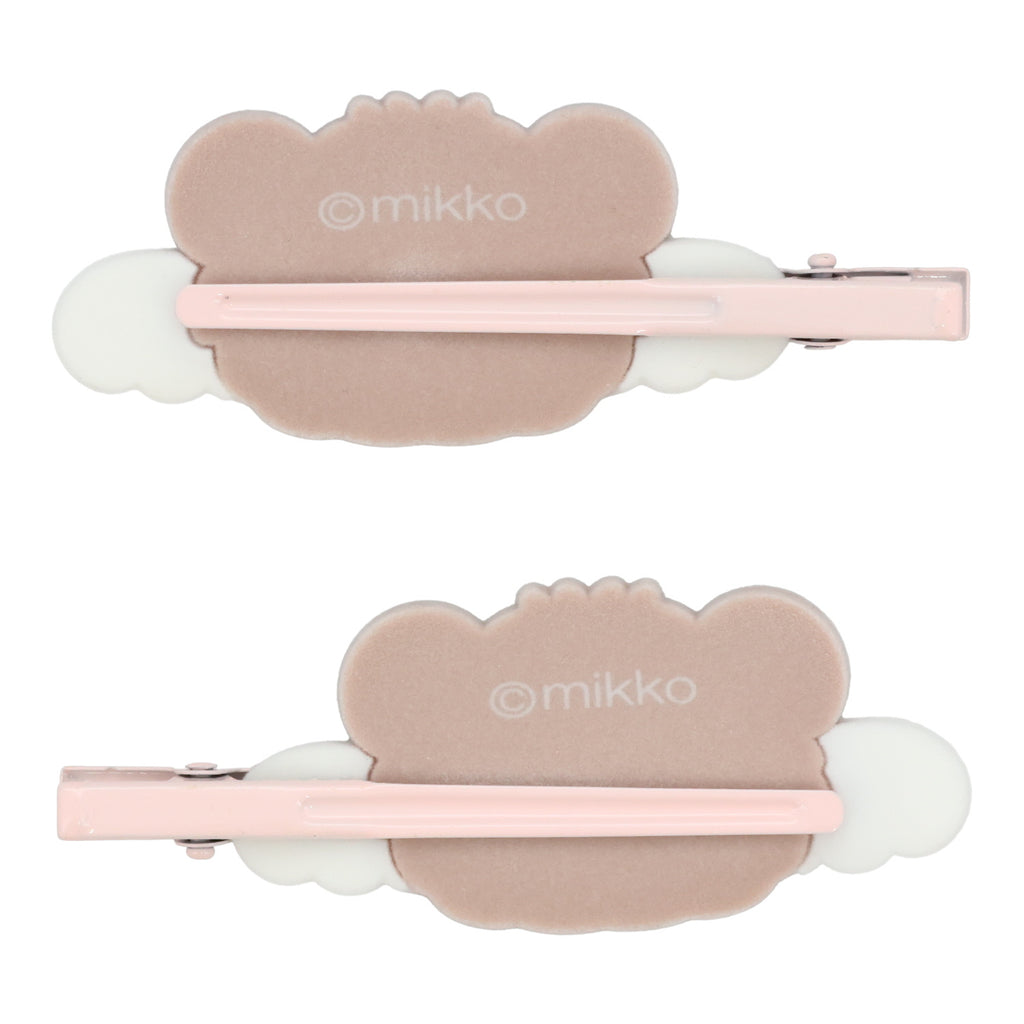 Lil ala mode フロッキー前髪クリップ（ラテ）