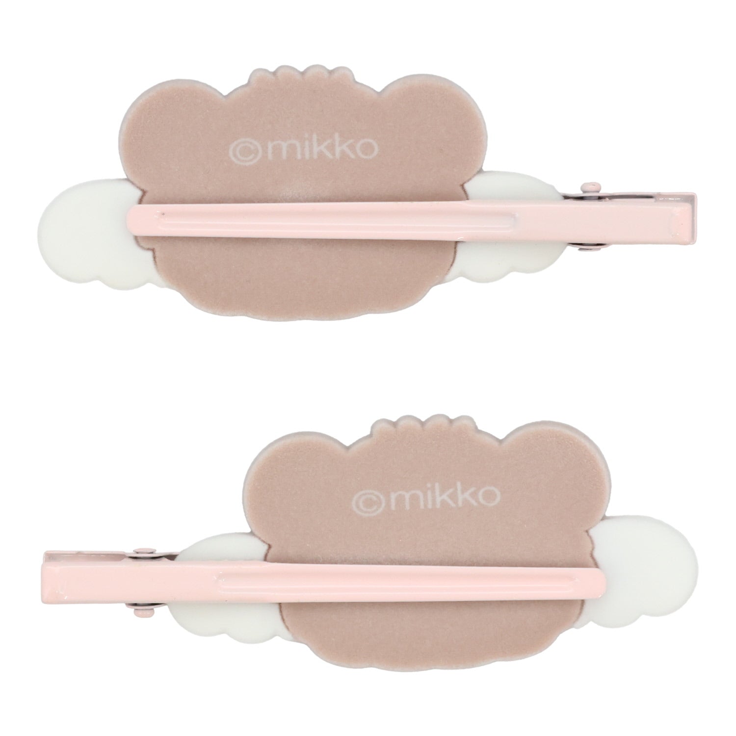 Lil ala mode フロッキー前髪クリップ（ラテ）