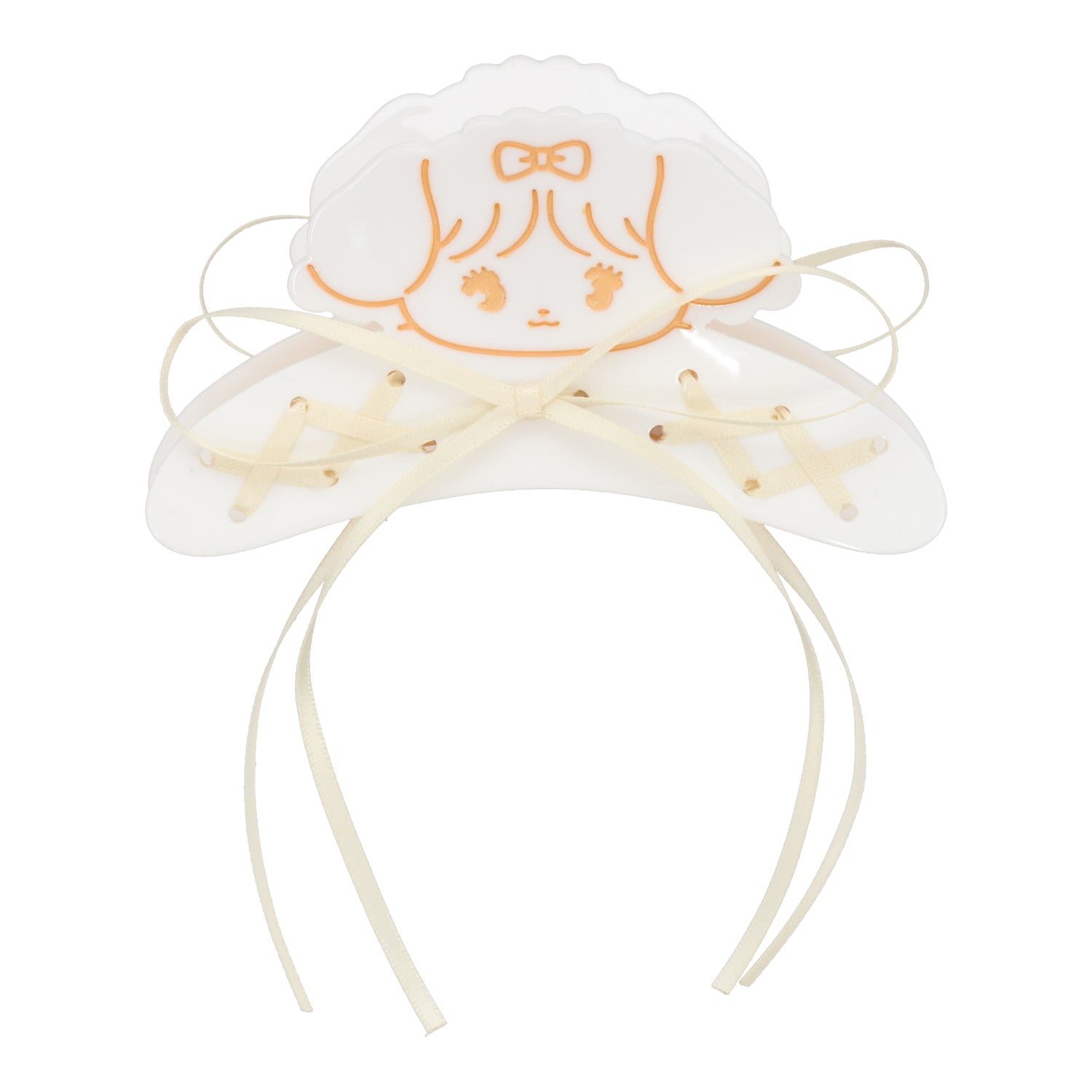 Lil ala mode バンスクリップ（スフレ）