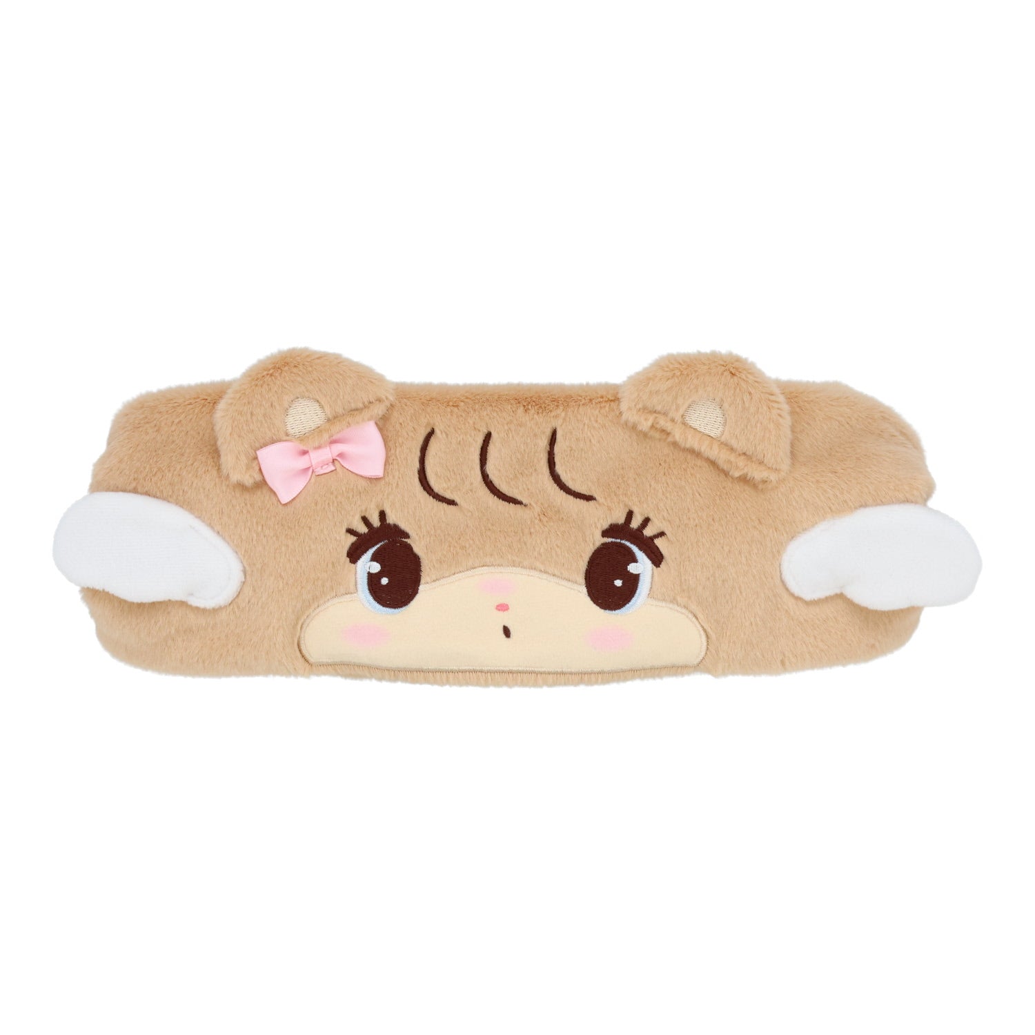 Lil ala mode ポーチ付きヘアターバン（ラテ）