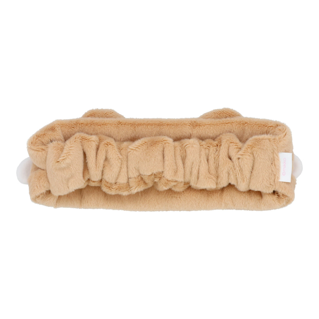 Lil ala mode ポーチ付きヘアターバン（ラテ）