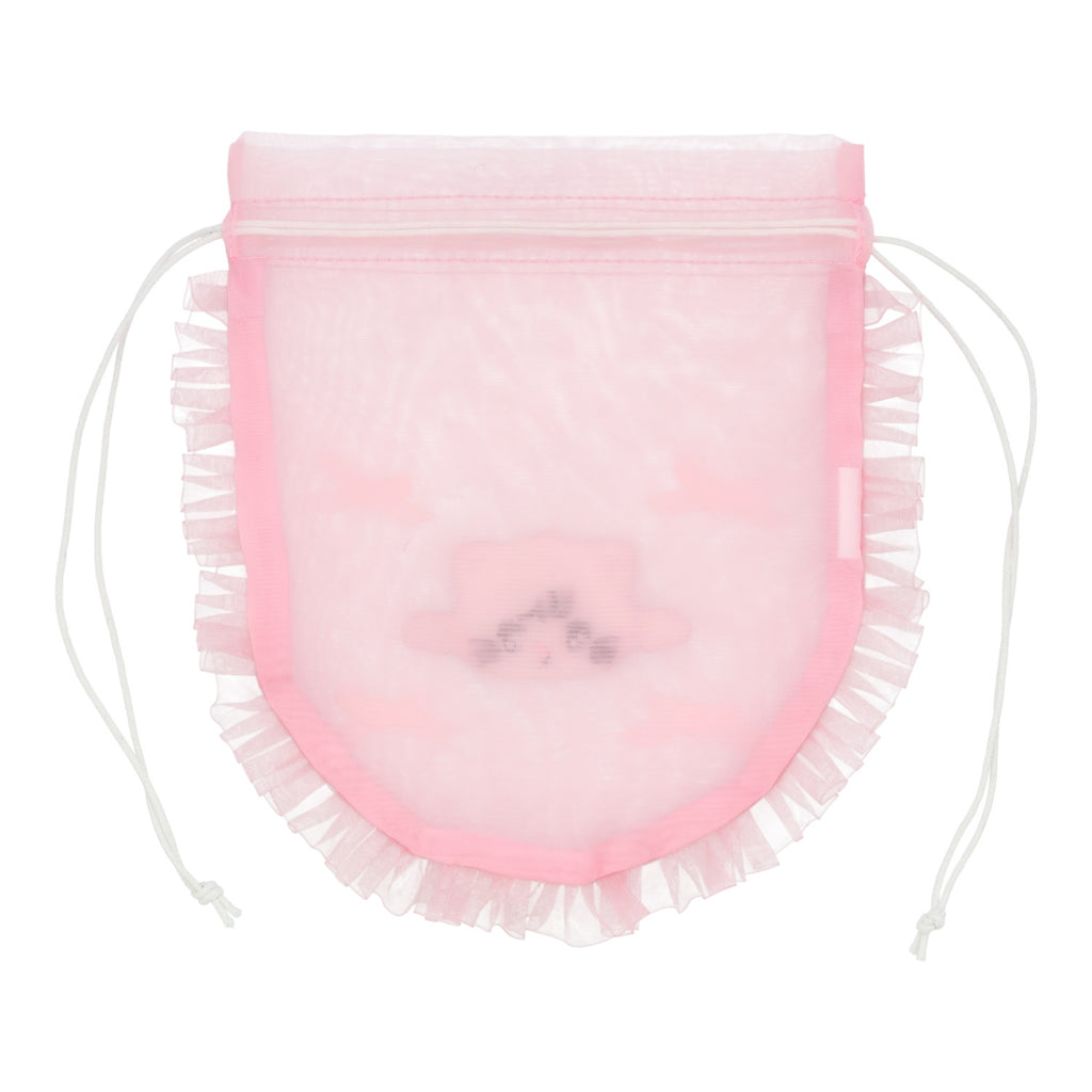 Lil ala mode ラウンド巾着ポーチ（ムース）