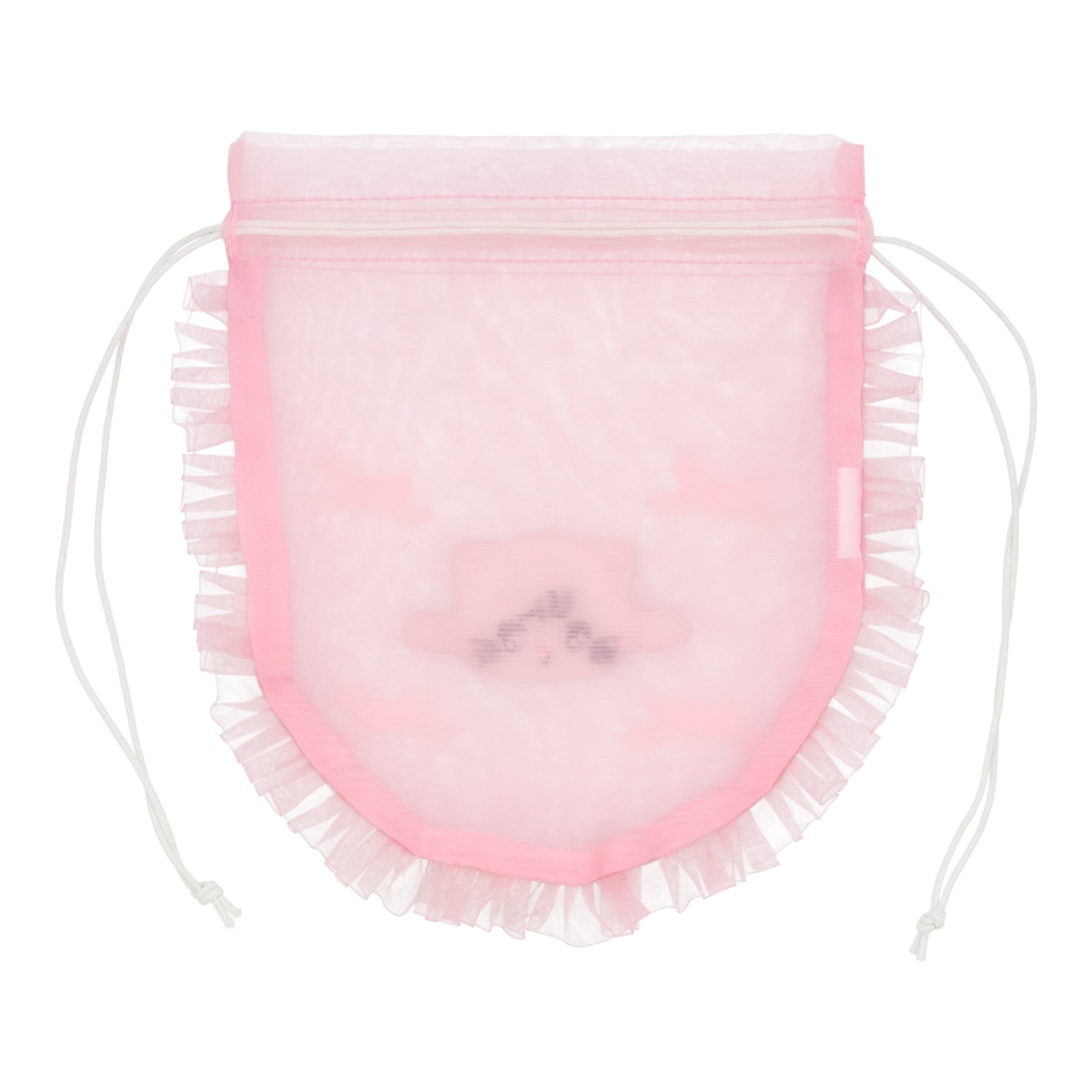 Lil ala mode ラウンド巾着ポーチ（ムース）