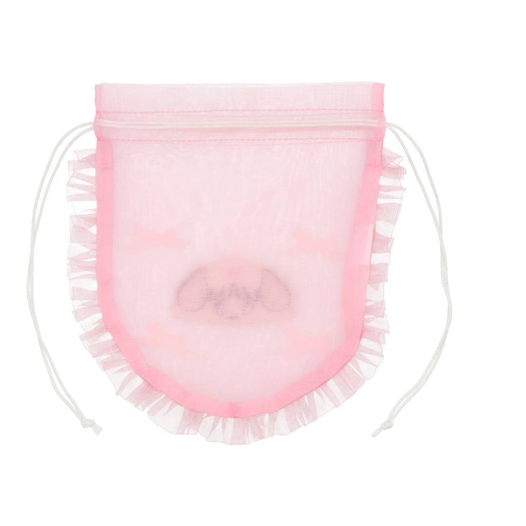 Lil ala mode ラウンド巾着ポーチ（スフレ）