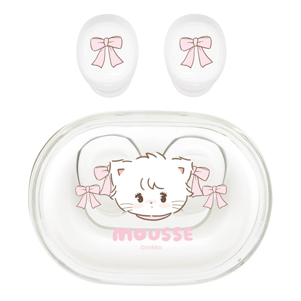 Lil ala mode 完全ワイヤレスクリアステレオイヤホン（ムース）