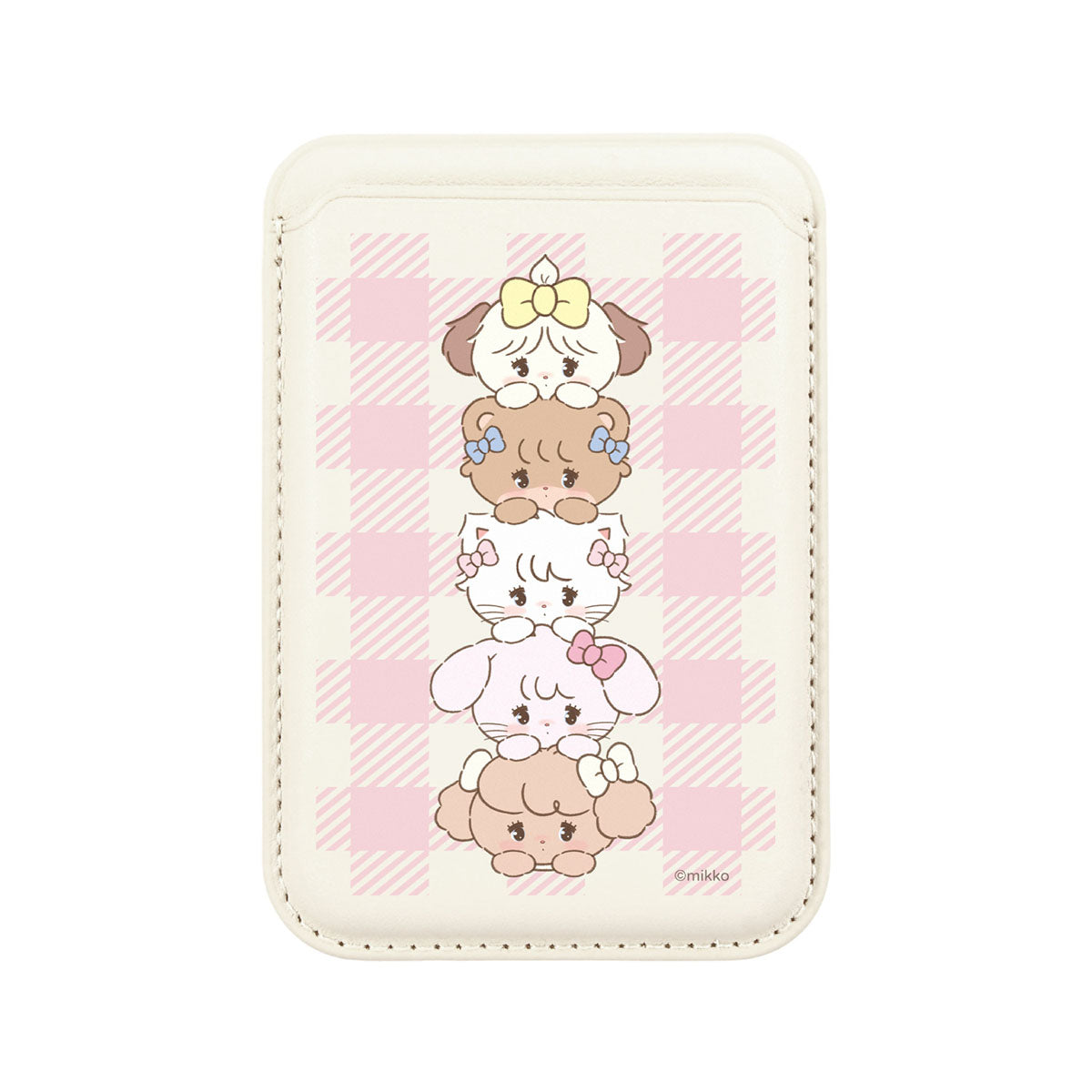 Lil ala mode MagSafe対応カードウォレット（ホワイト）