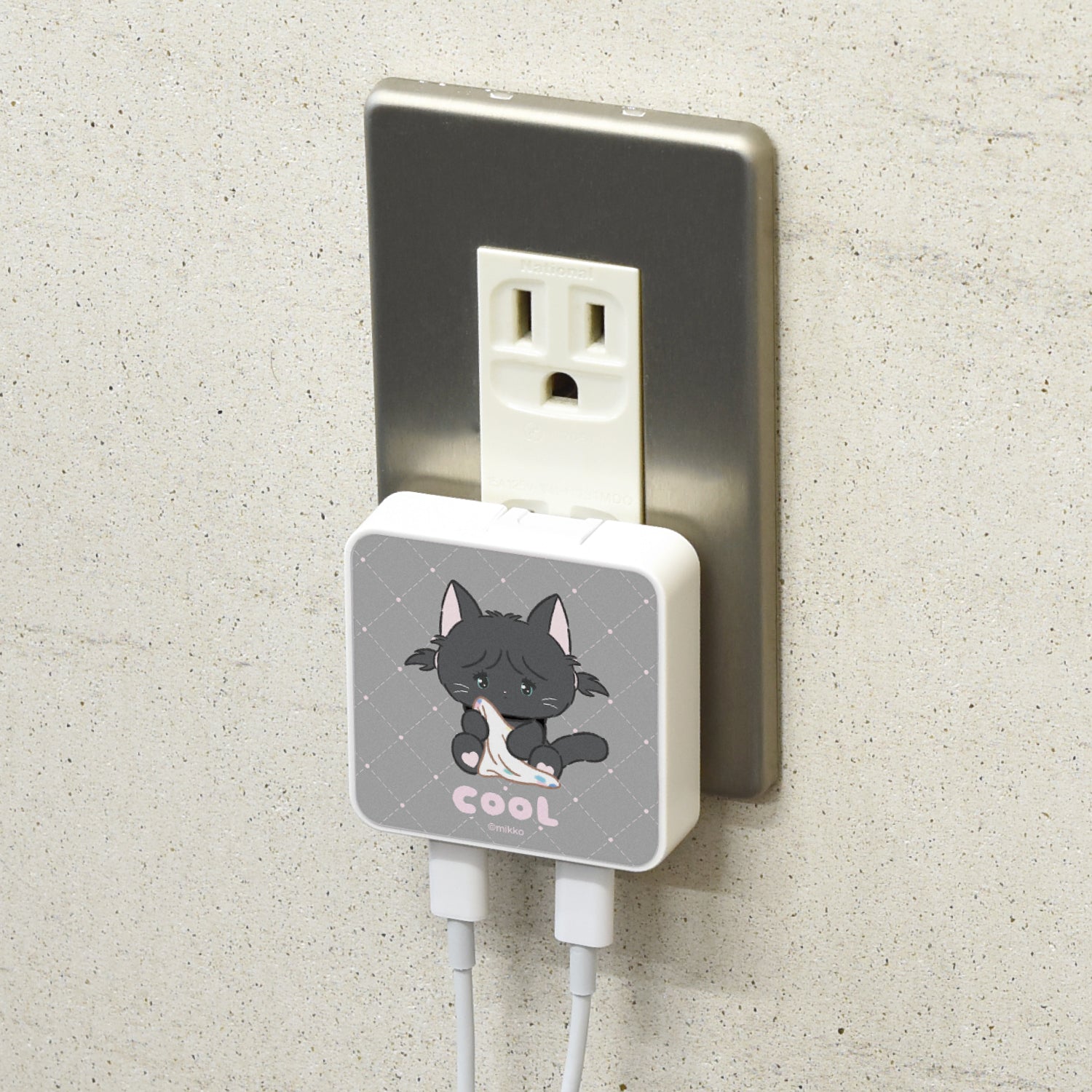 Lil ala mode USB Type-C ACアダプタ（クール）