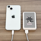 Lil ala mode MagSafe対応 ワイヤレスリチウム充電器5000mAh（クール）