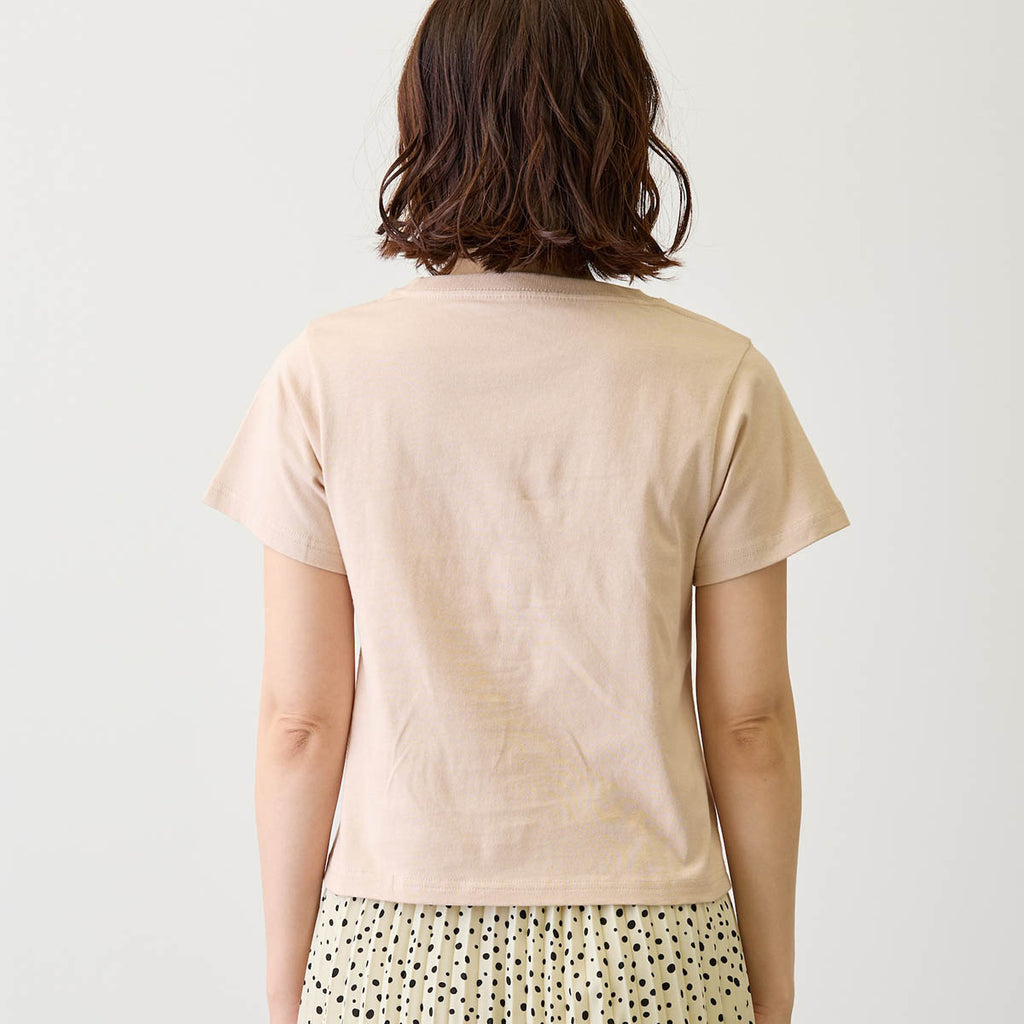 Lil ala mode Tシャツ ムース ピンク