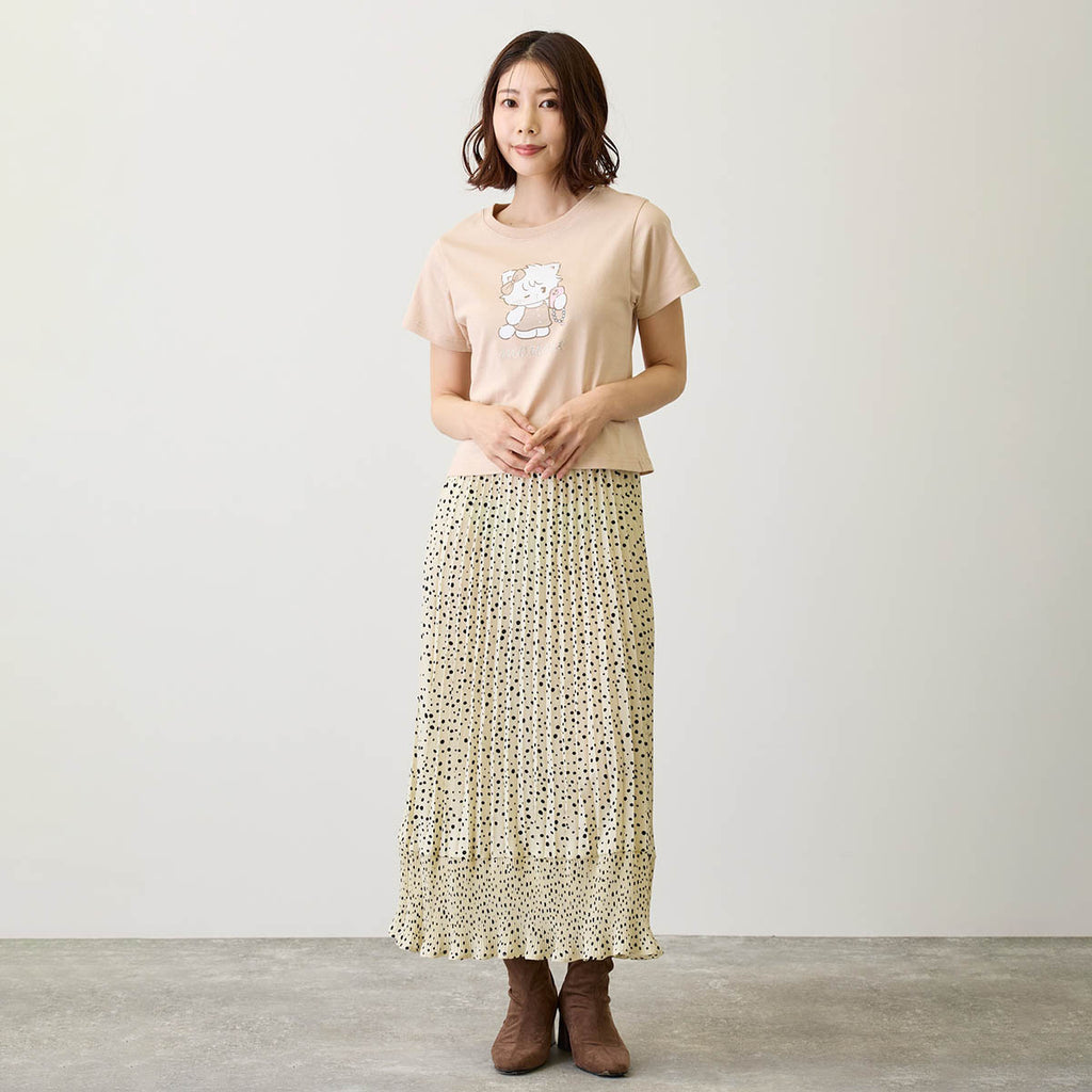 Lil ala mode Tシャツ ムース ピンク