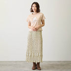 Lil ala mode Tシャツ ムース ピンク