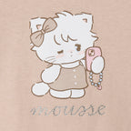 Lil ala mode Tシャツ ムース ピンク