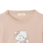 Lil ala mode Tシャツ ムース ピンク