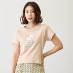 Lil ala mode Tシャツ ムース ピンク