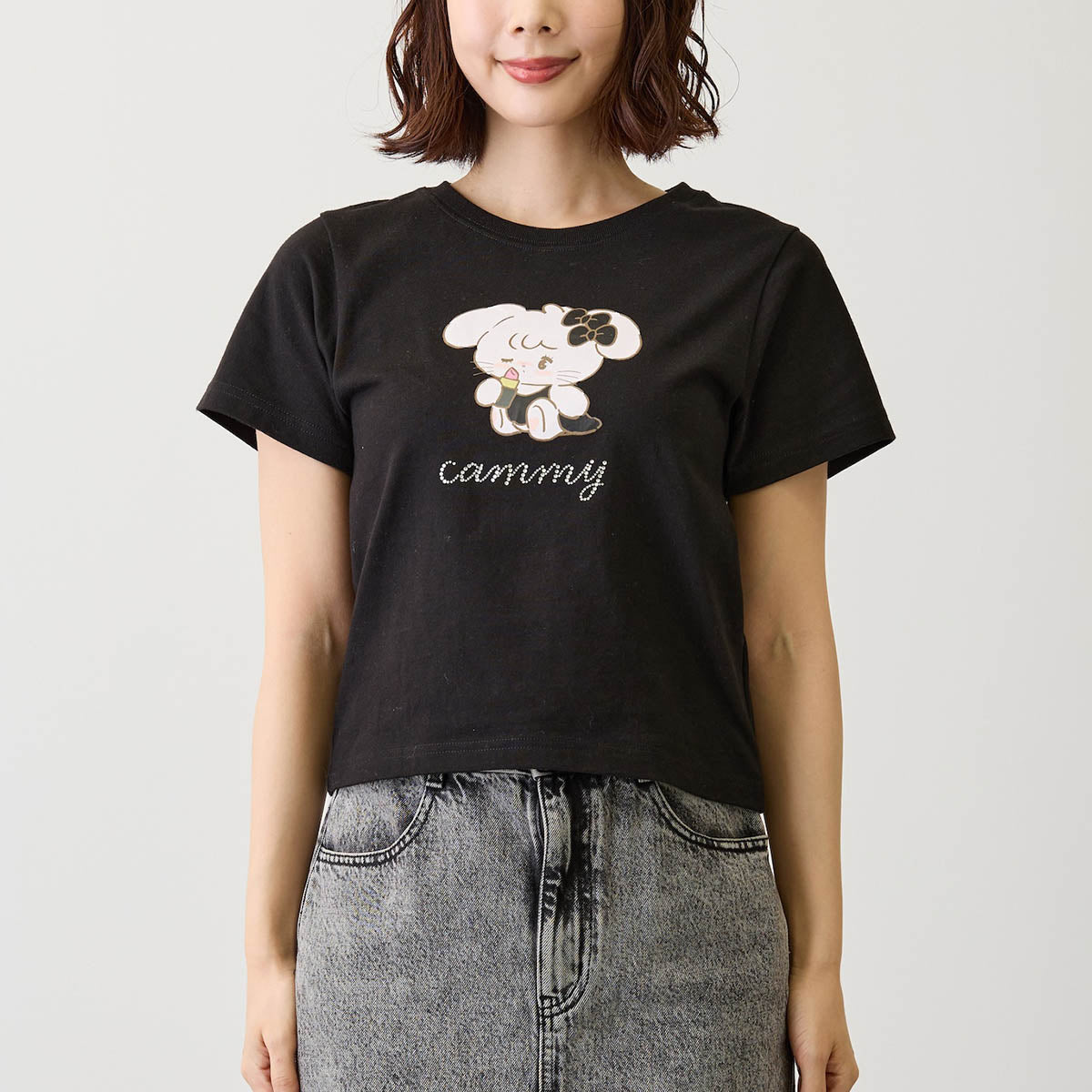Lil ala mode Tシャツ キャミー ブラック – Lil ala mode store