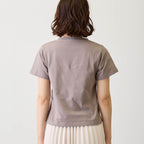 Lil ala mode Tシャツ ラテ グレー